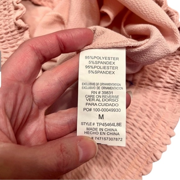 Jolt Lotus Pink Ruffle Short Size M - Picture 7 of 8